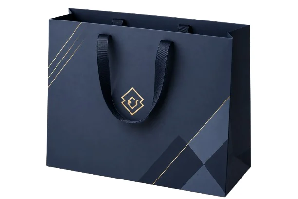 Custom branded paper bags