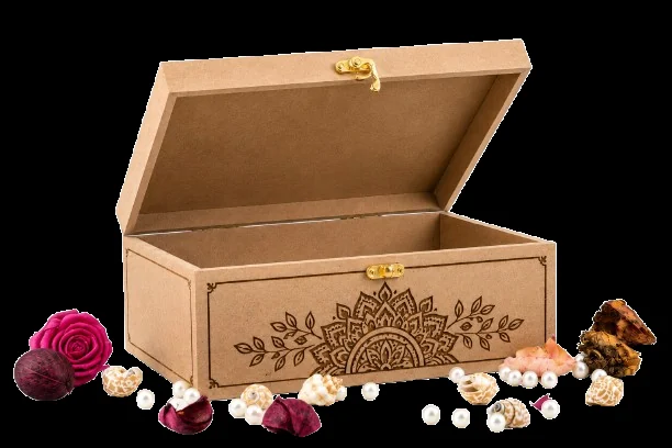 Wooden MDF boxes for premium gifts and presentation