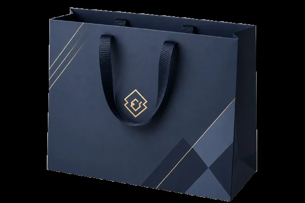Custom branded paper bags
