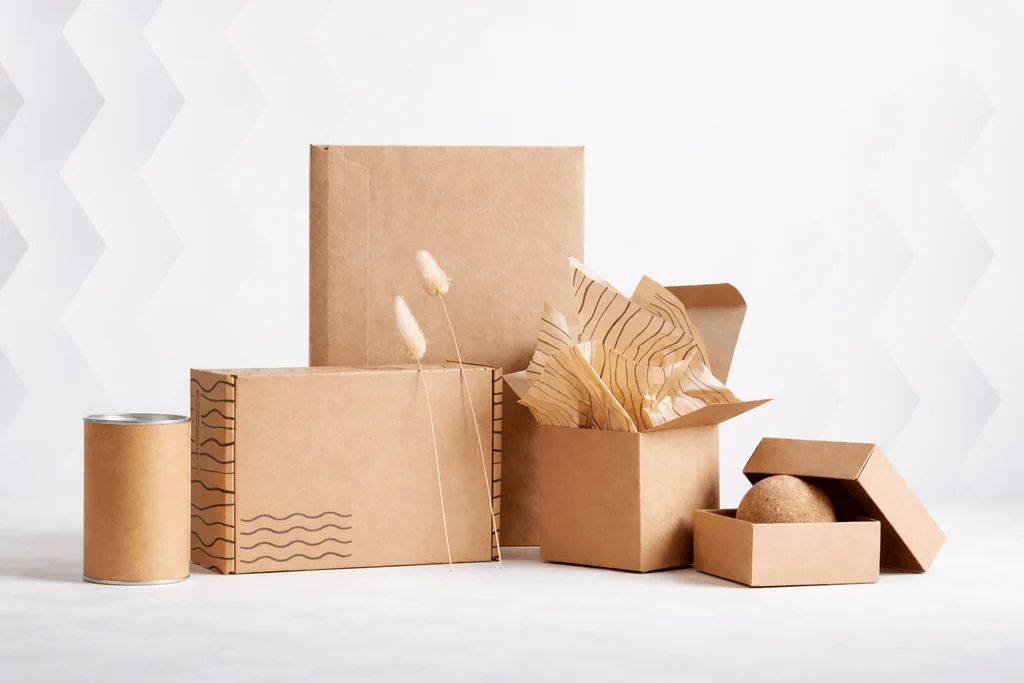 Presentation boxes produced and packed against a launch or event date