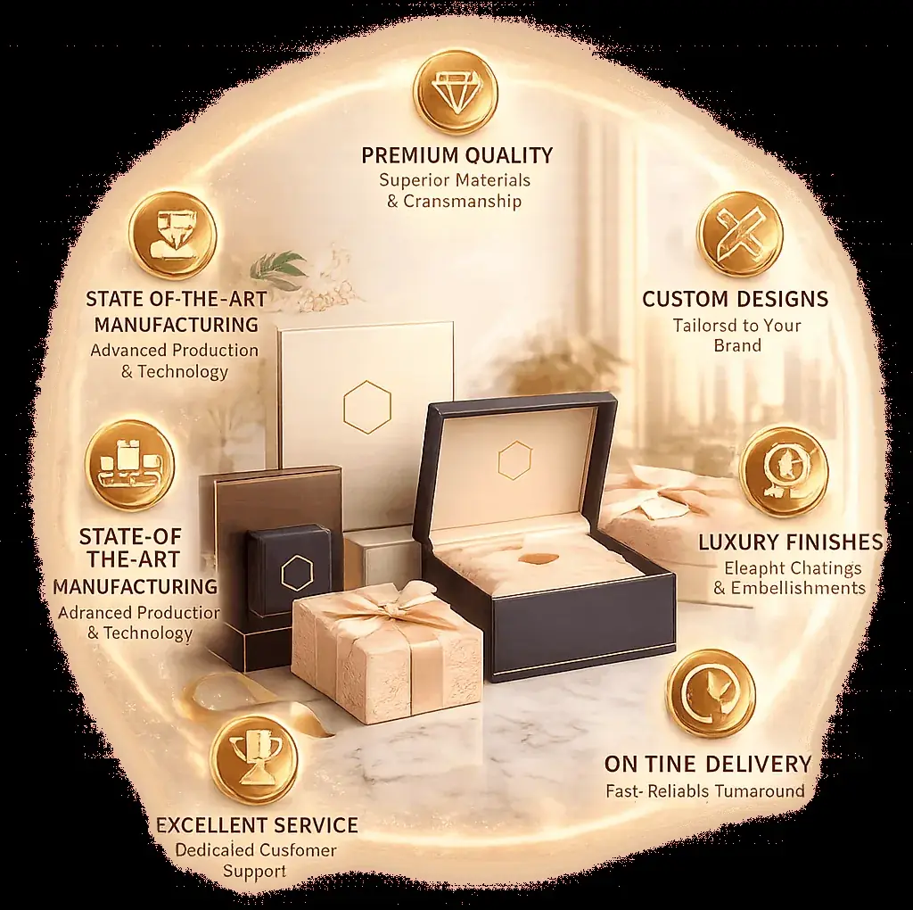 Premium printed luxury gift boxes
