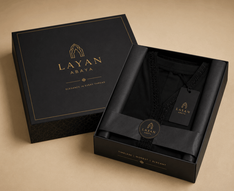 Custom Abaya Box Manufacturing UAE