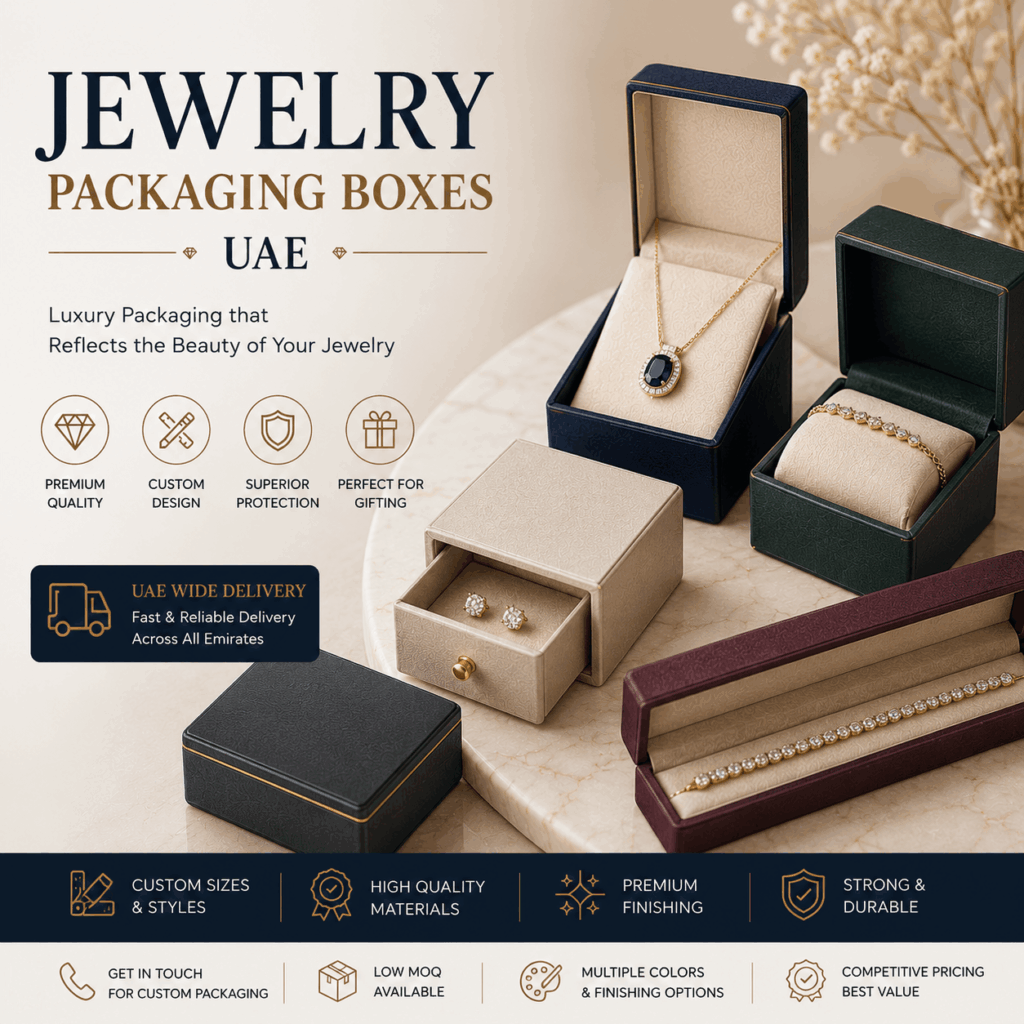 Jewelry Packaging Boxes in Ajman
