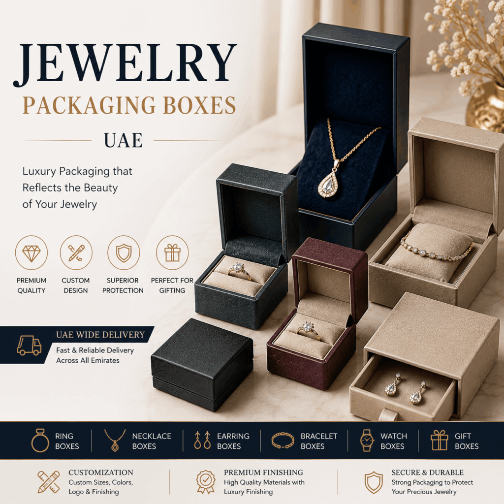 Jewelry Packaging Boxes in Sharjah
