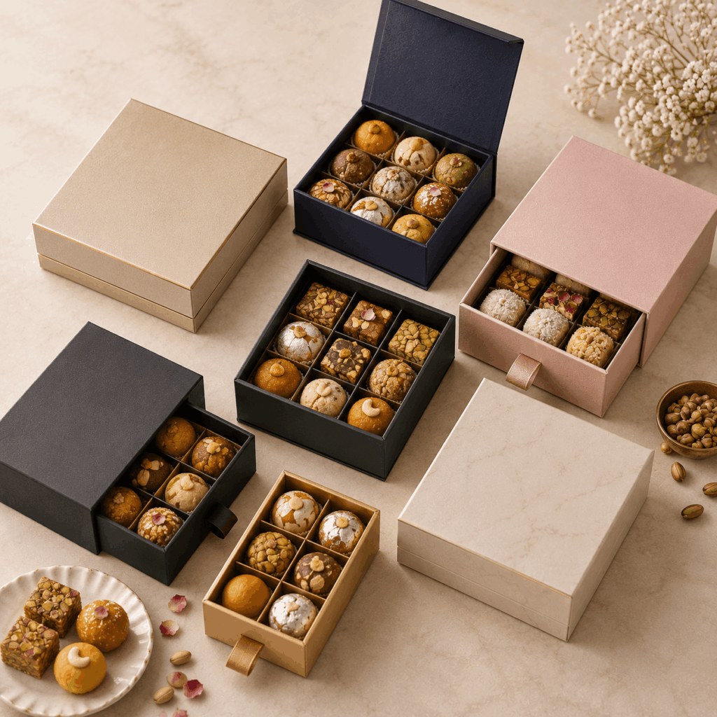 Nivada Box for Sweet Packaging Boxes UAE