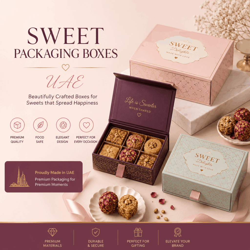 Sweet Packaging Boxes Abu Dhabi