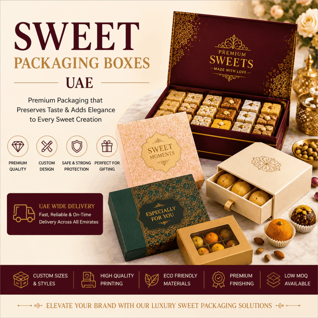 Sweet Packaging Boxes Sharjah